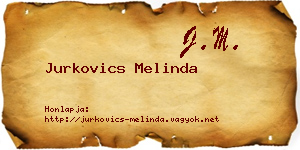 Jurkovics Melinda névjegykártya